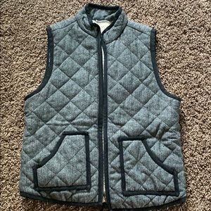 UOI Boutique Chevron Sherpa Lined Vest